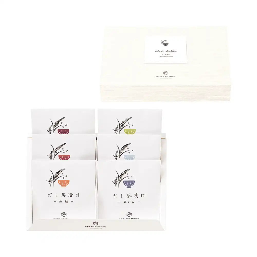 だし茶漬けセットN はまぐり/ずわい蟹/紅鮭/紀州南高梅/うなぎの蒲焼き/銀だら