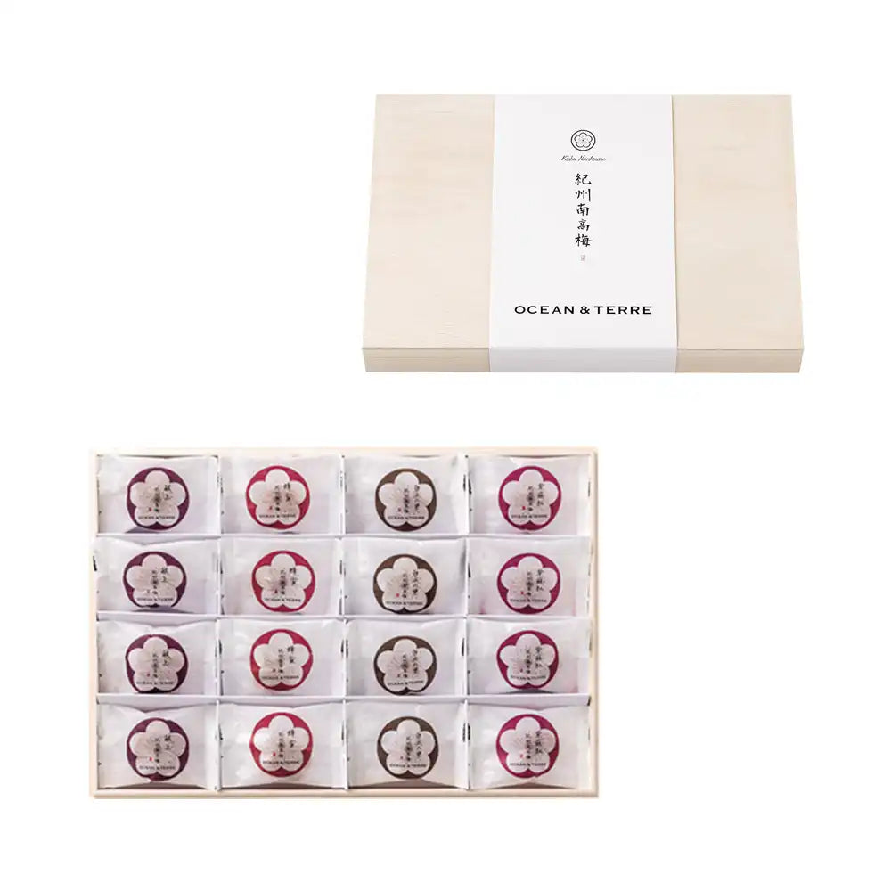 Premium 紀州南高梅 16粒 木箱入り
