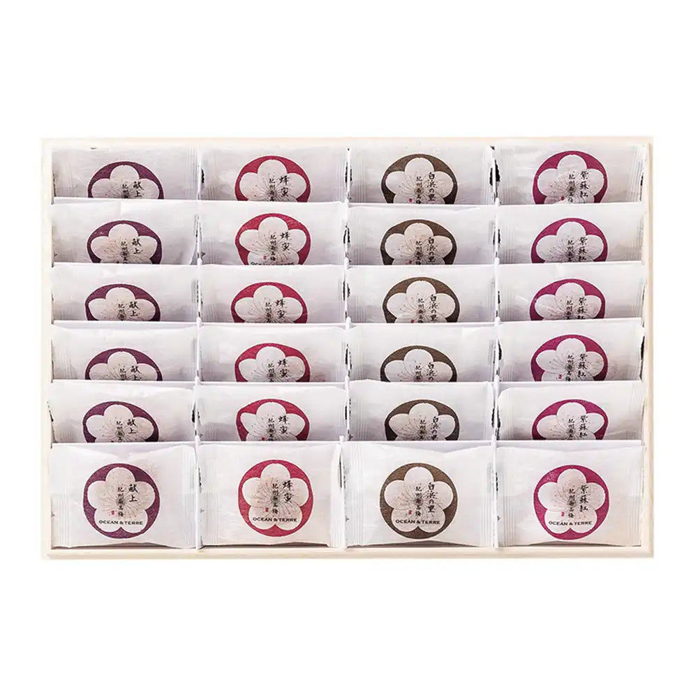 Premium 紀州南高梅 24粒 木箱入り