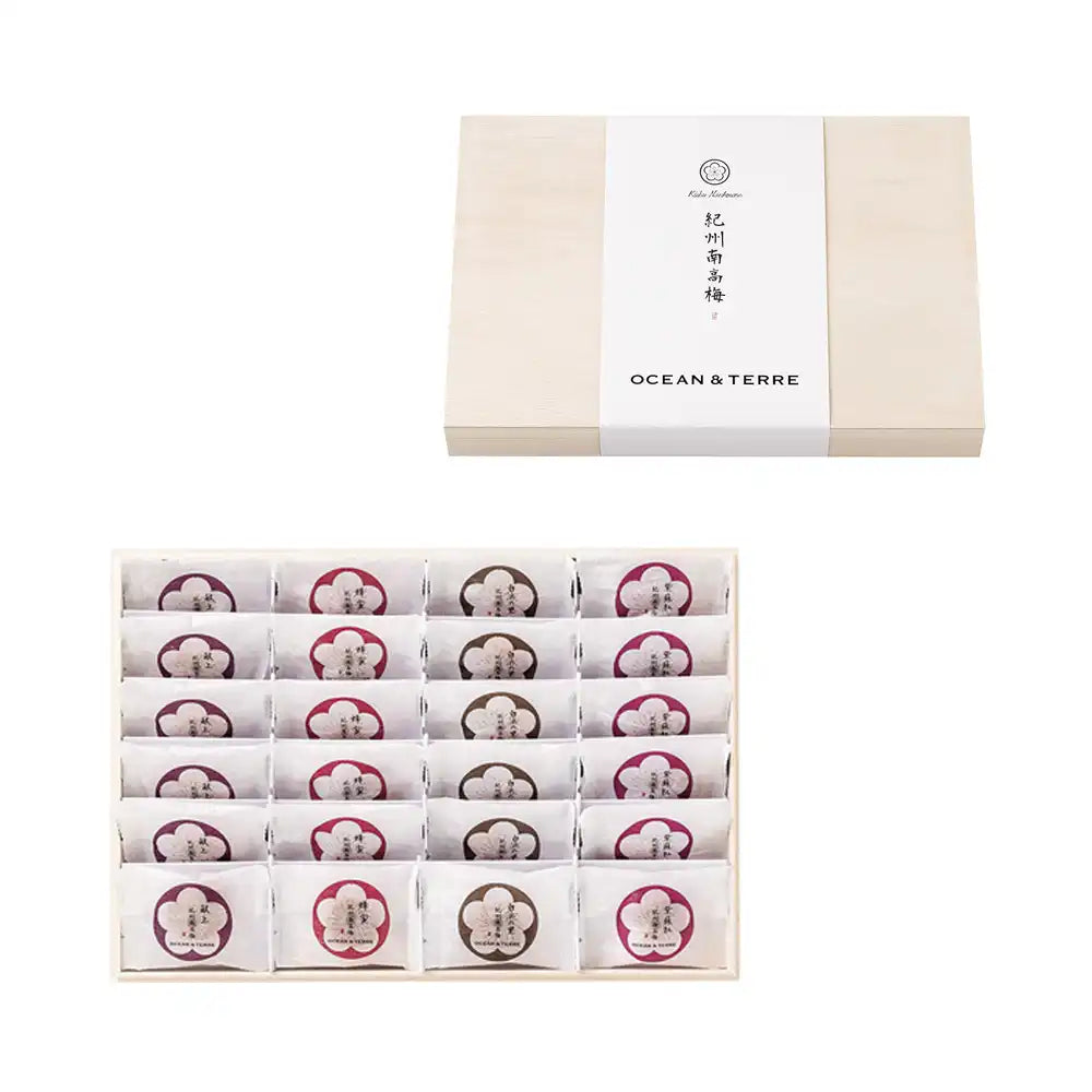 Premium 紀州南高梅 24粒 木箱入り