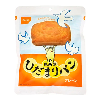 もっちりつや炊きおにぎり　＆　尾西のひだまりパン　2人用3日分　12食セット（おにぎり3種《五目・こんぶ・うめしそ》×各2個　＆　パン3種《プレーン・メープル・チョコ》×各2個）【調理不要・非常食・保存食】